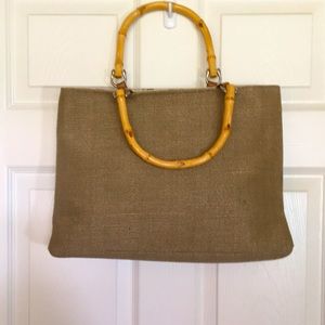 Fossil Woven Jute Tote